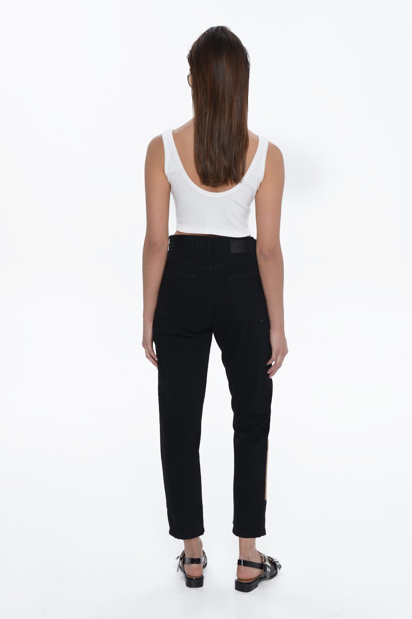 Mariliza Bamboo Crop Top White