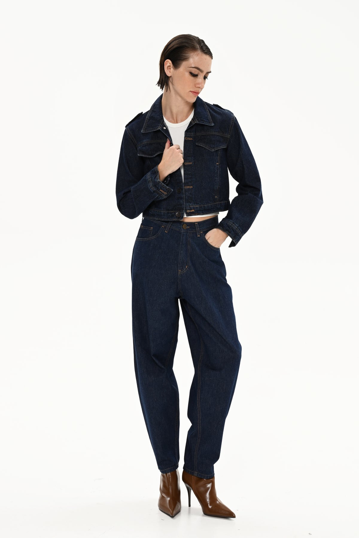 Lima Slouchy Rain Blue
