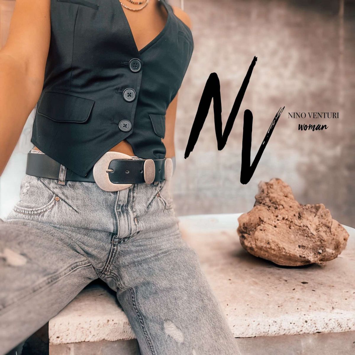 Kaliope Leather Belt