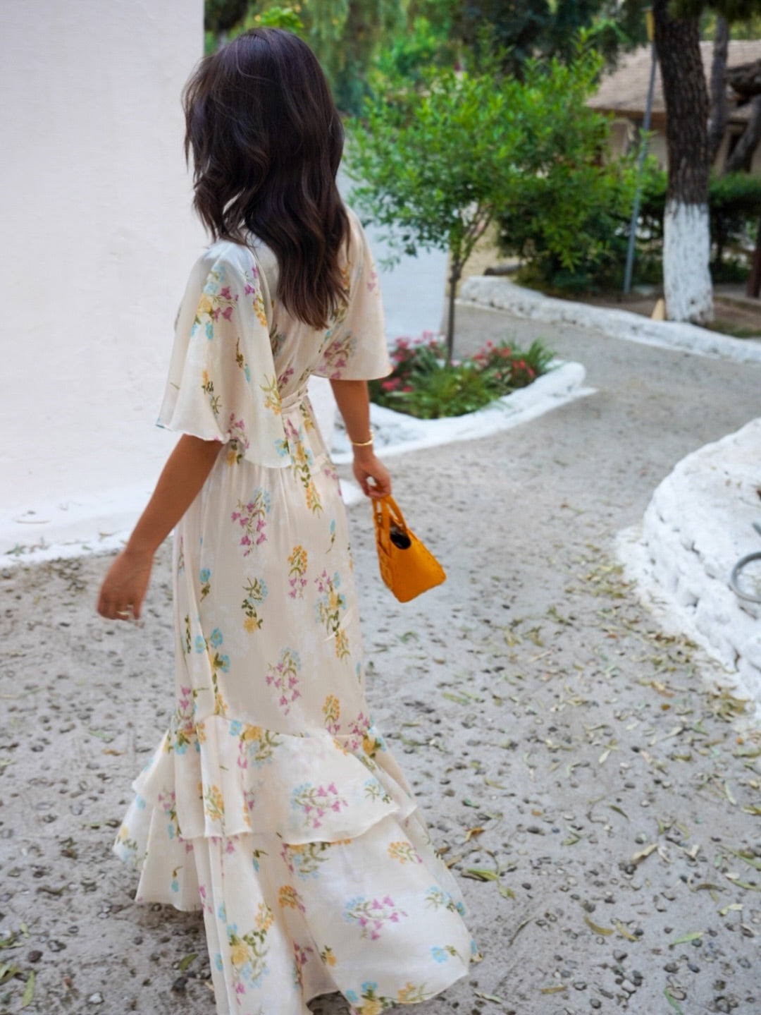 BUTTER BLOSSOM LONG DRESS