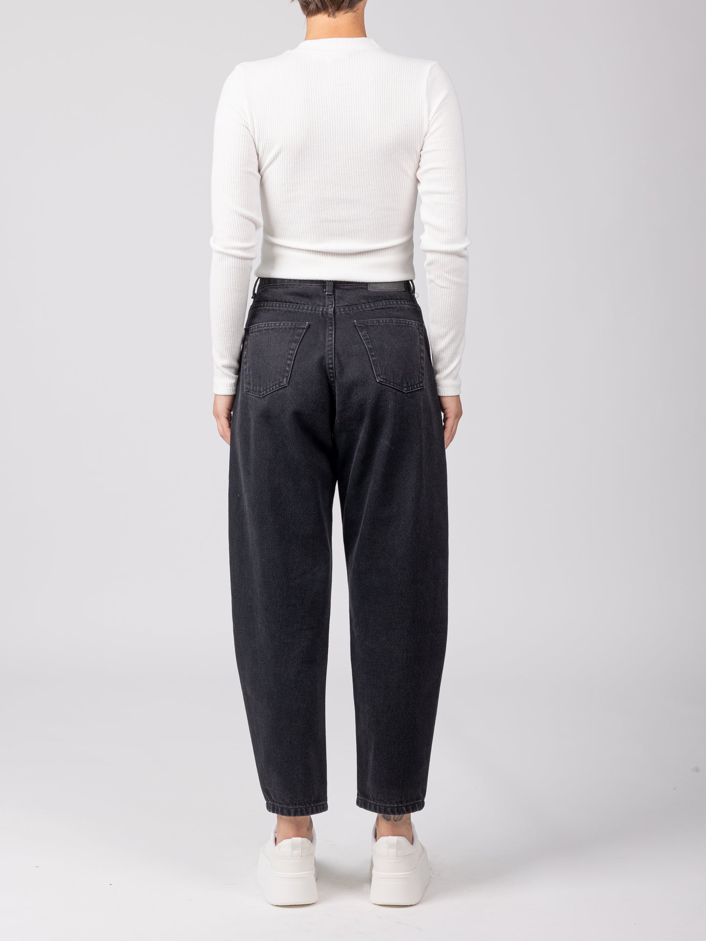 Doris Rib top (white)