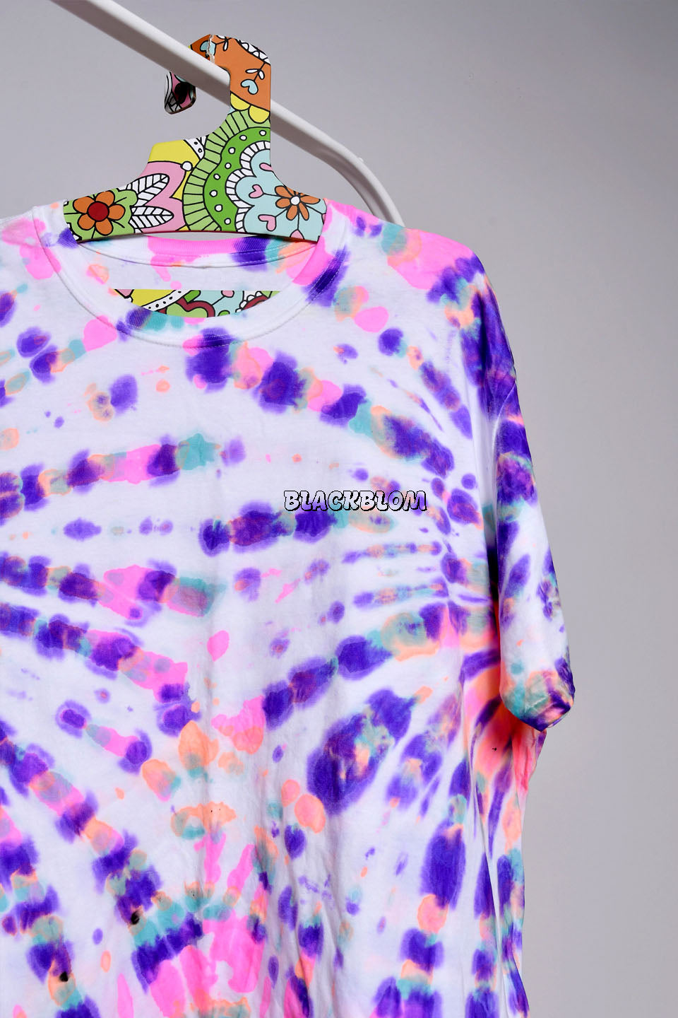Unisex T-shirt tie dye πολύχρωμη