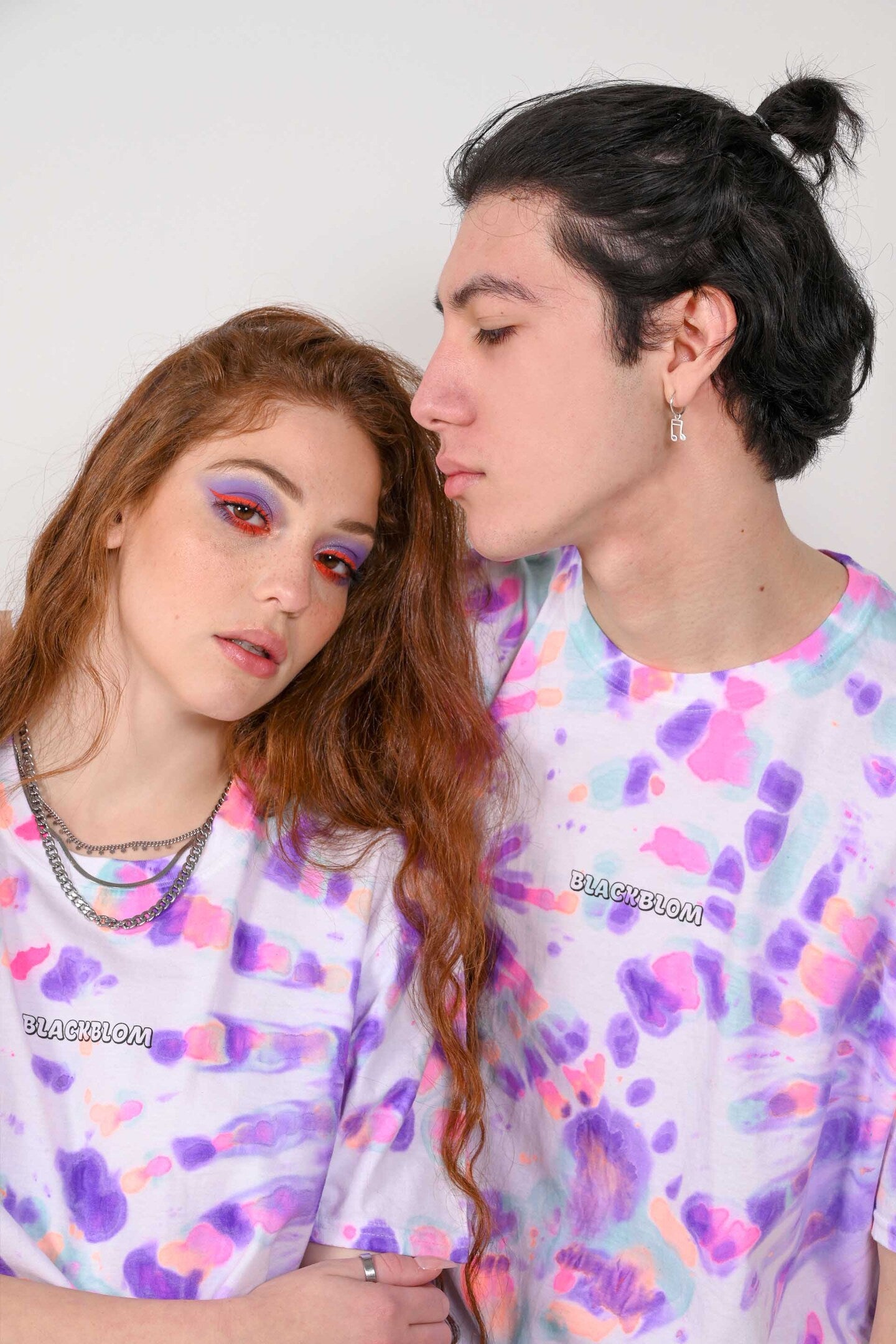 Unisex T-shirt tie dye πολύχρωμη