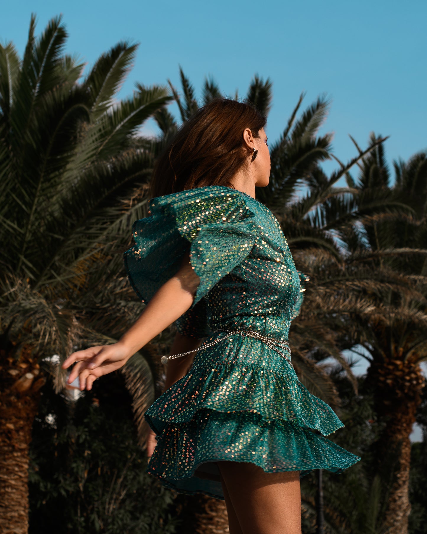 Iris Sequin Dress KateJo Collection