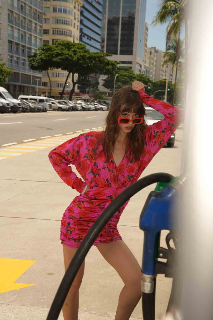 EVELYN MINI SUPER JERSEY DRESS