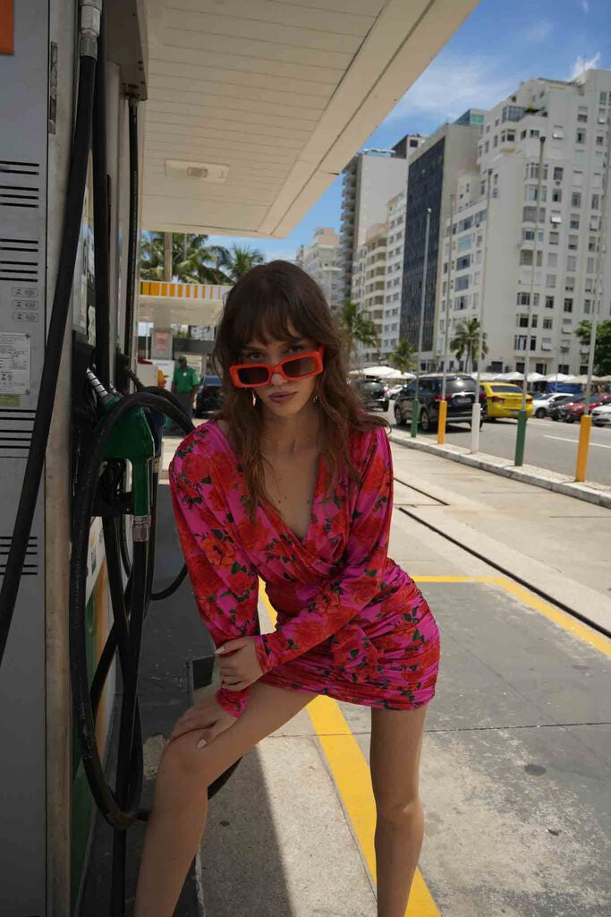 EVELYN MINI SUPER JERSEY DRESS