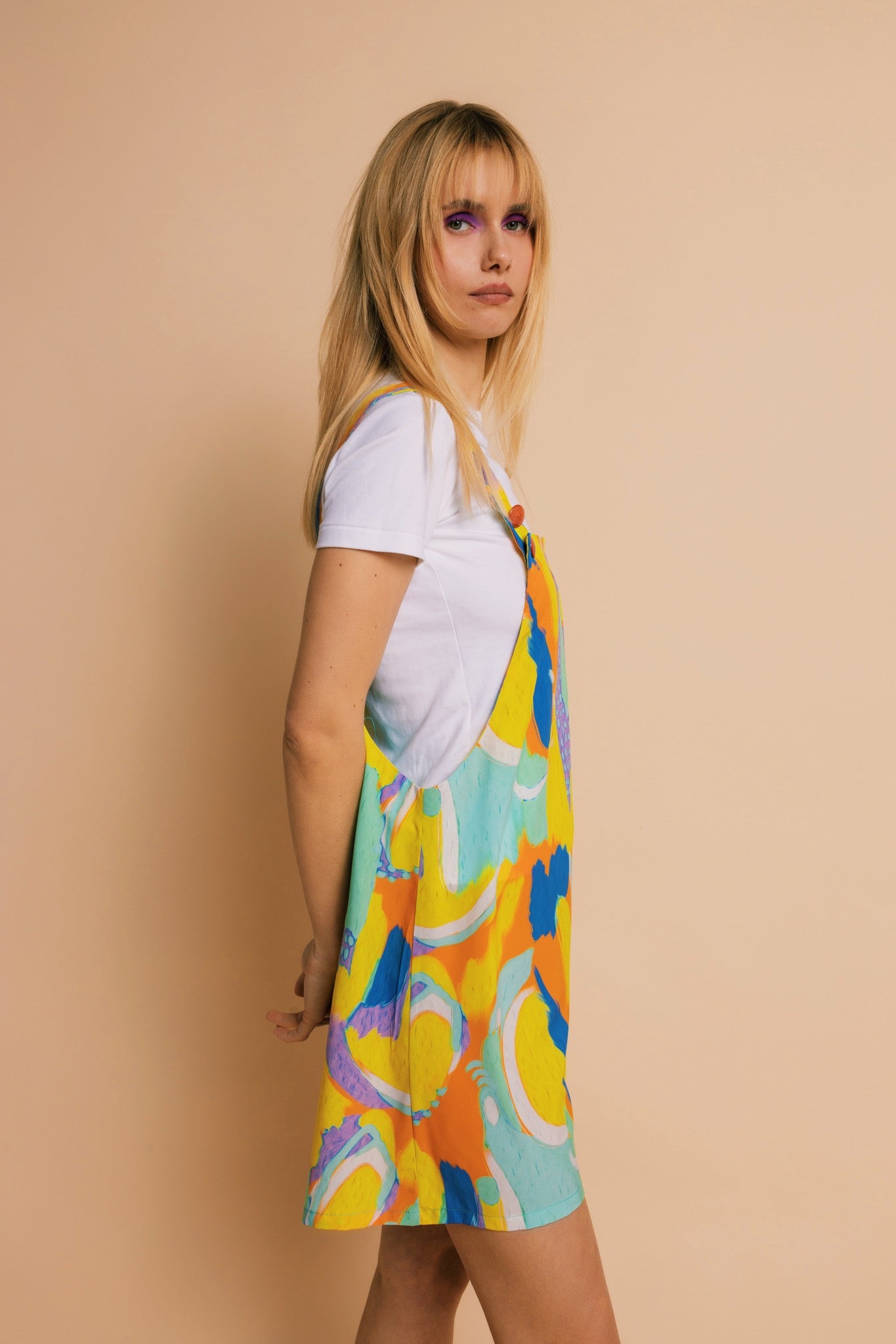 Topazia dungarees shorts
