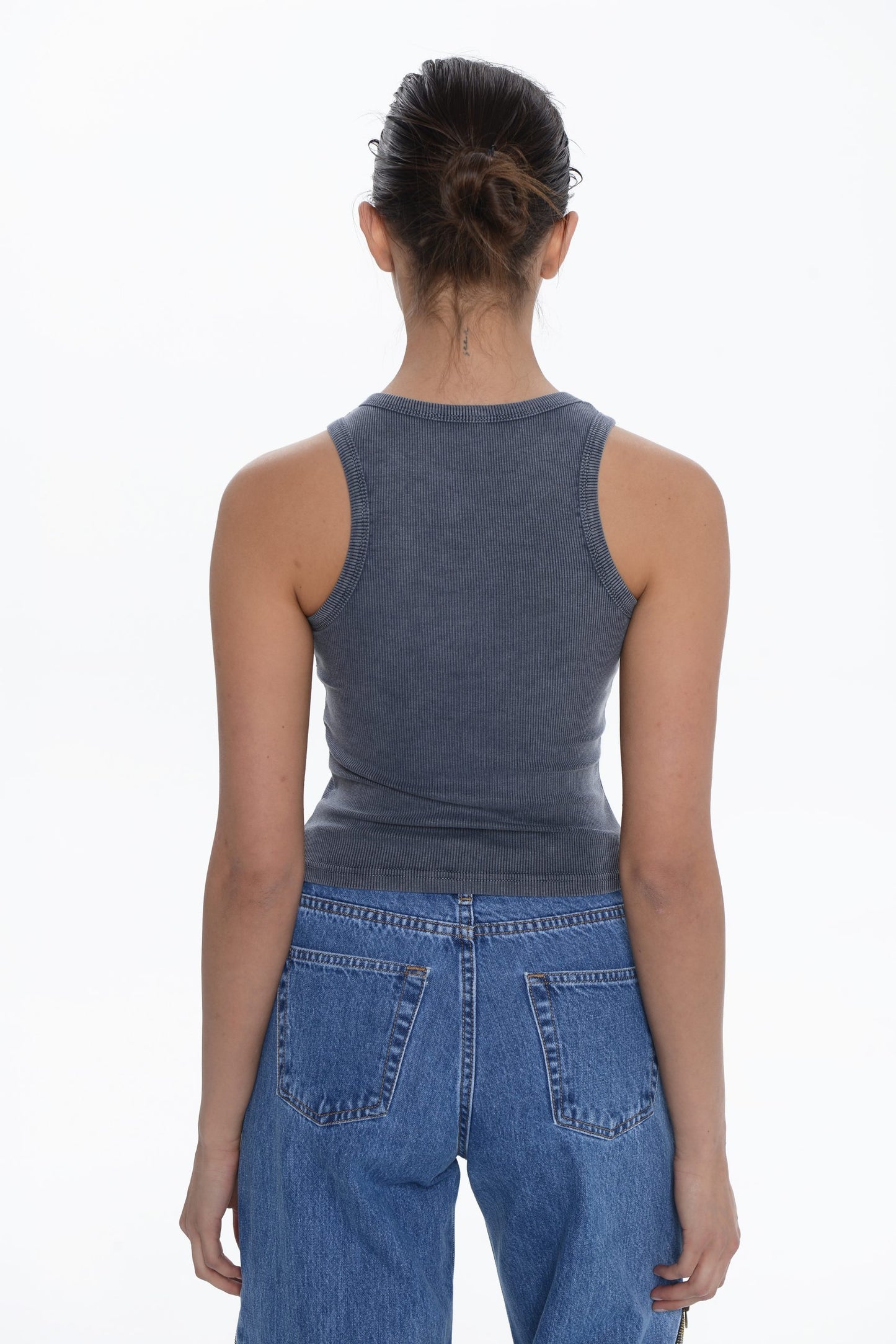 Eri Bamboo Tank Top Blue