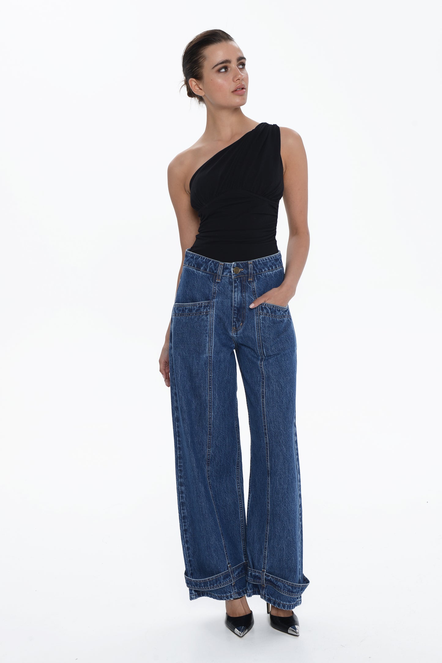 Skylar Mid Blue Pants