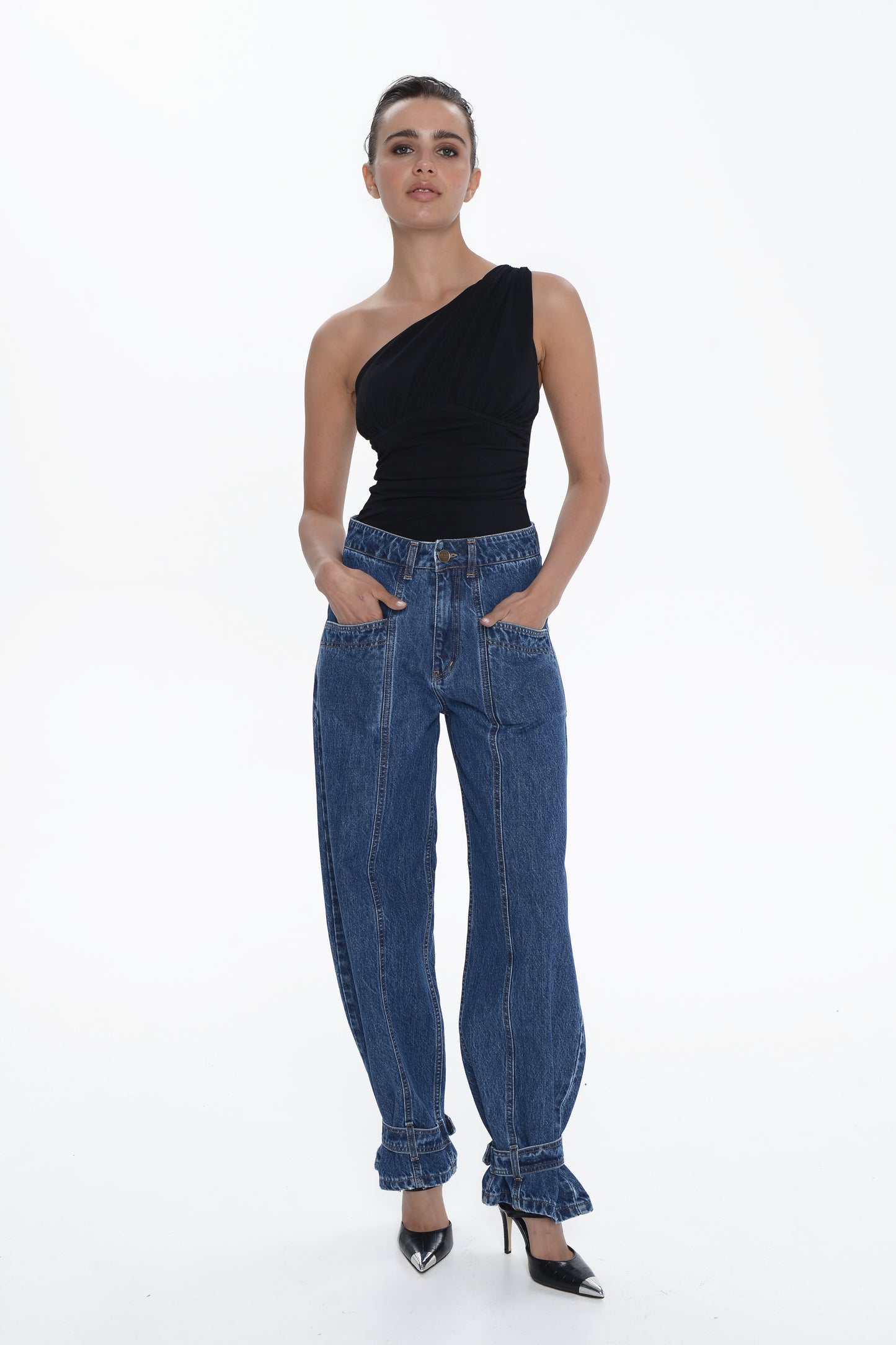Skylar Mid Blue Pants
