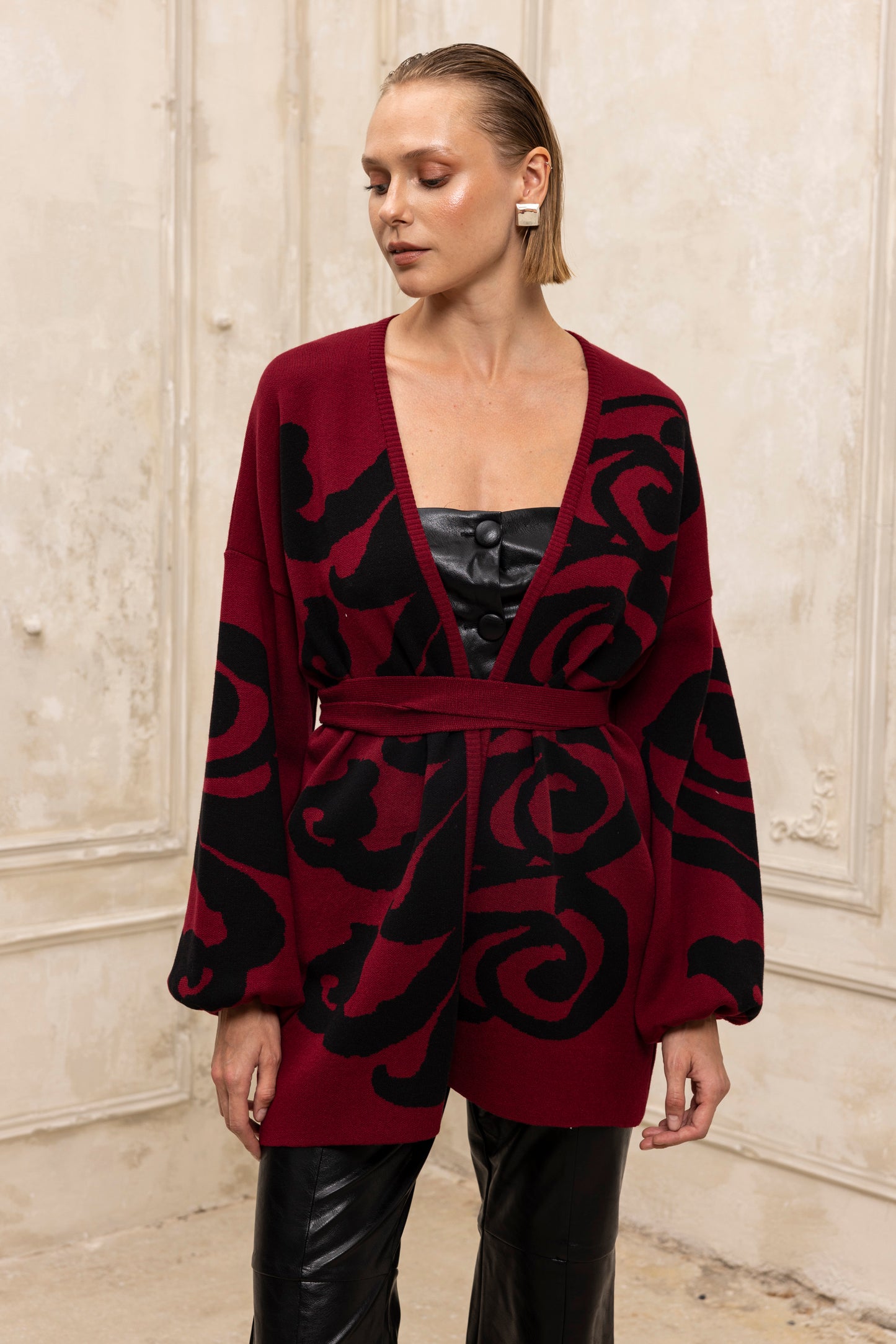 Merlot Cardigan