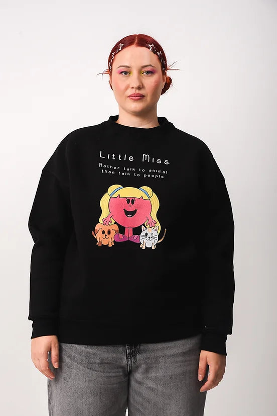 Little Miss: Rather Talk To Animals Than Talk To People - Hoodie