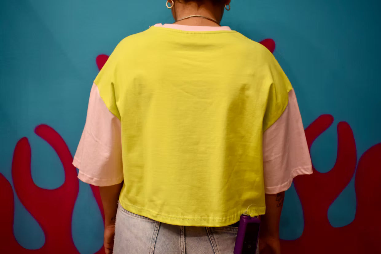 Support your local girl gang - crop tshirt