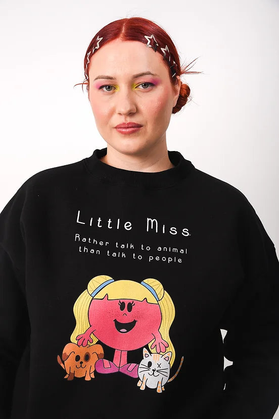 Little Miss: Rather Talk To Animals Than Talk To People - Hoodie