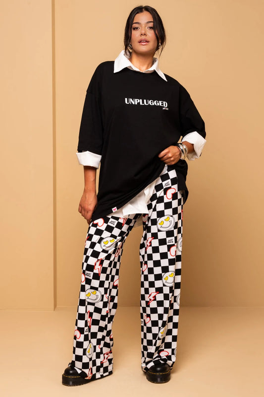 Akita Pants Checkered Smiley Παντελόνα Petit Boutik