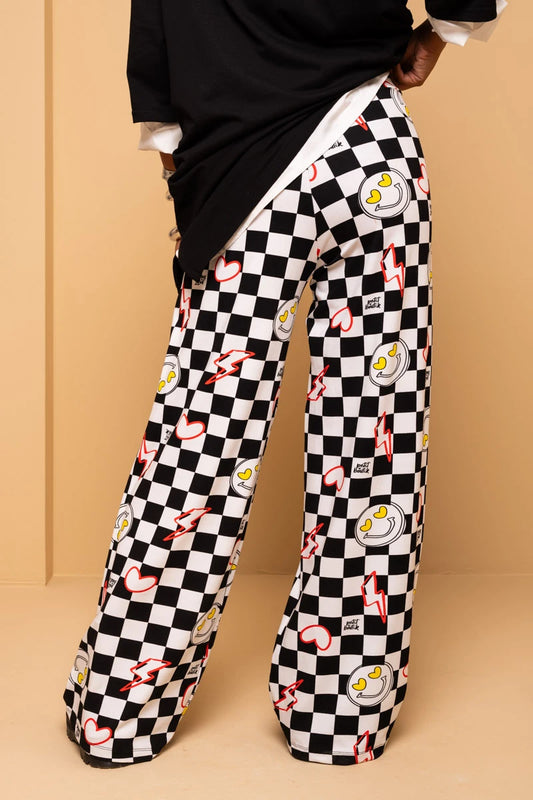 Akita Pants Checkered Smiley Παντελόνα Petit Boutik