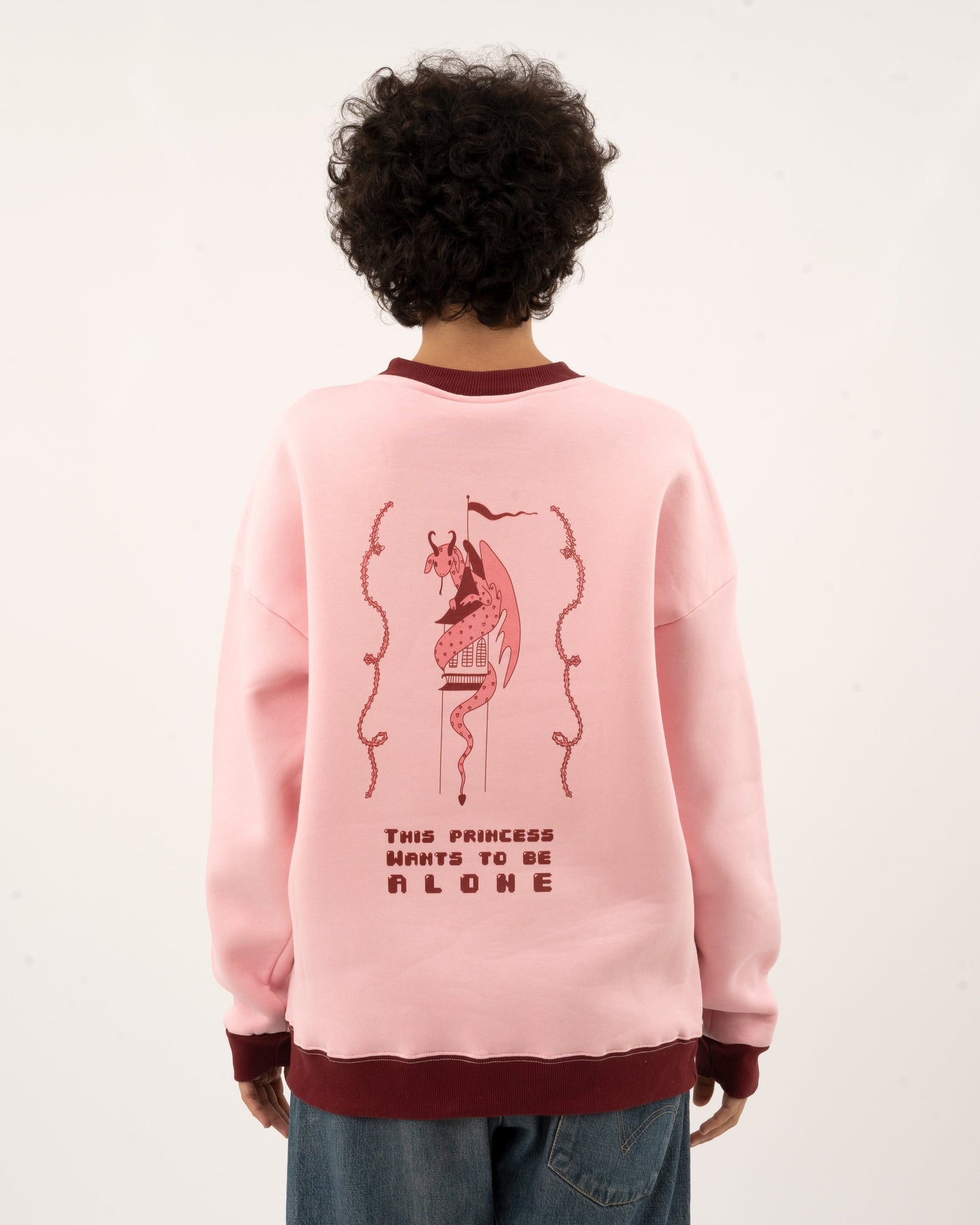Burn The Patriarchy - Pink/Baurdaux Hoodie
