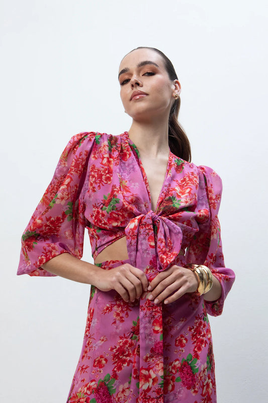 CAMELIA WRAP TOP