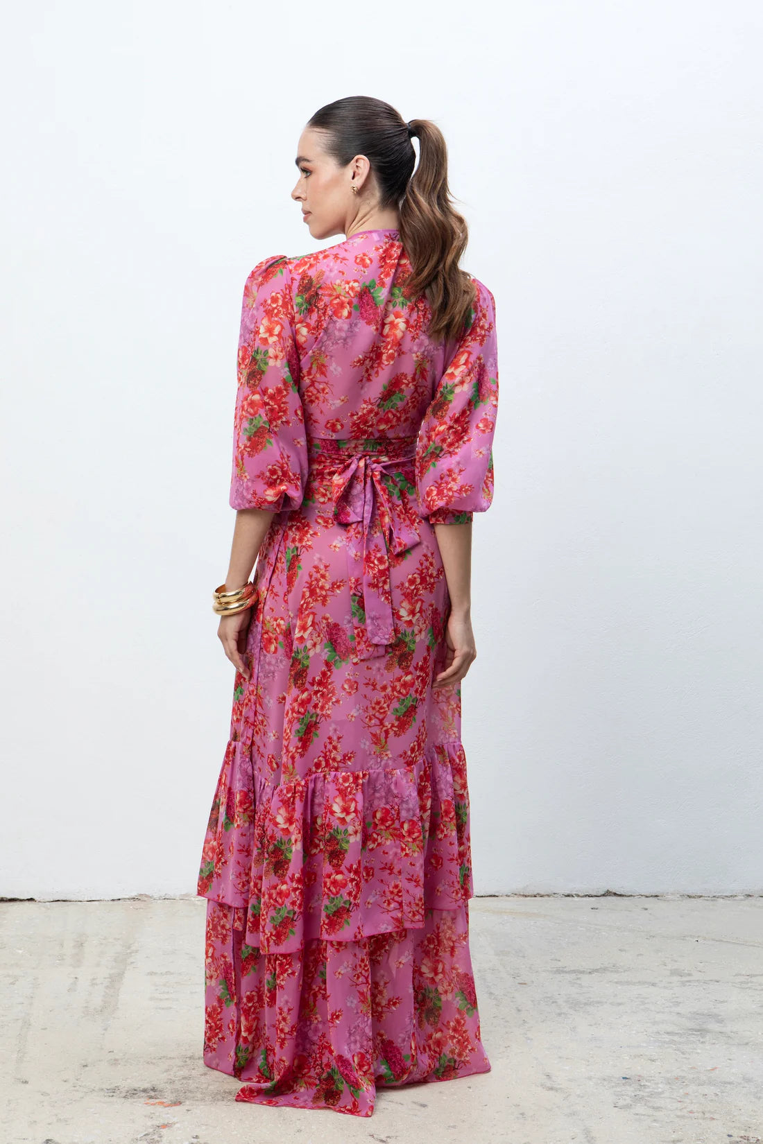 CAMELIA MAXI POLYMORPHIC WRAP SKIRT
