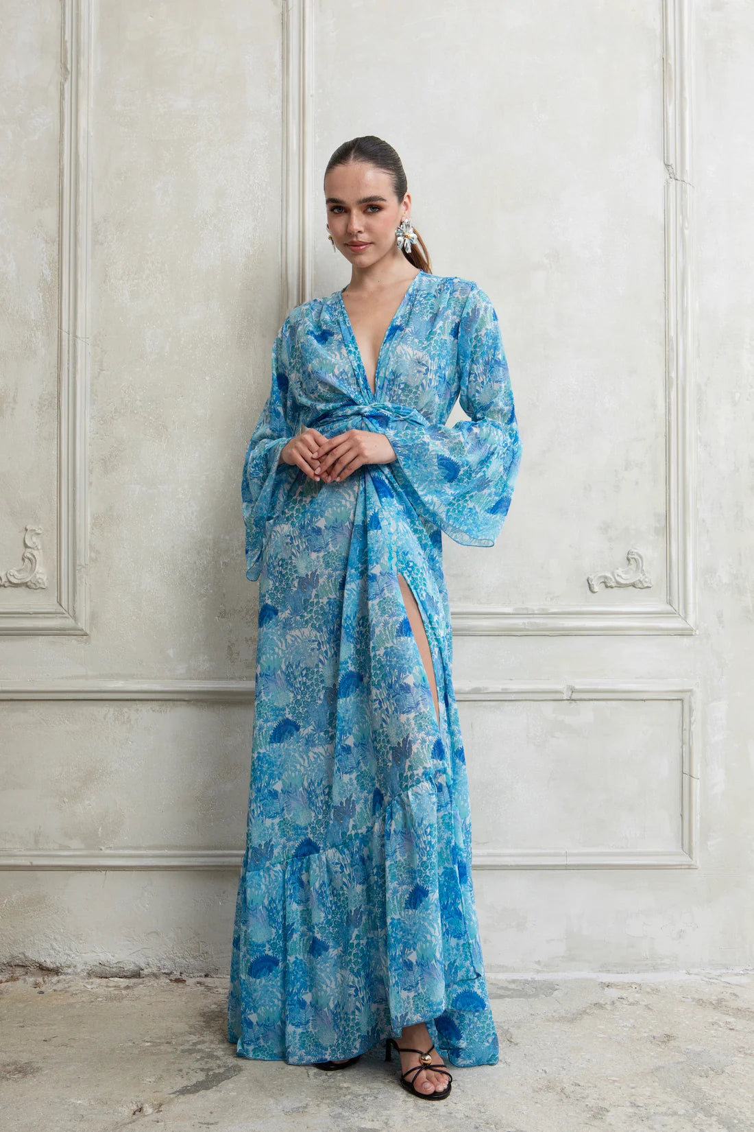 LAGUNA POLYMORPHIC KIMONO DRESS