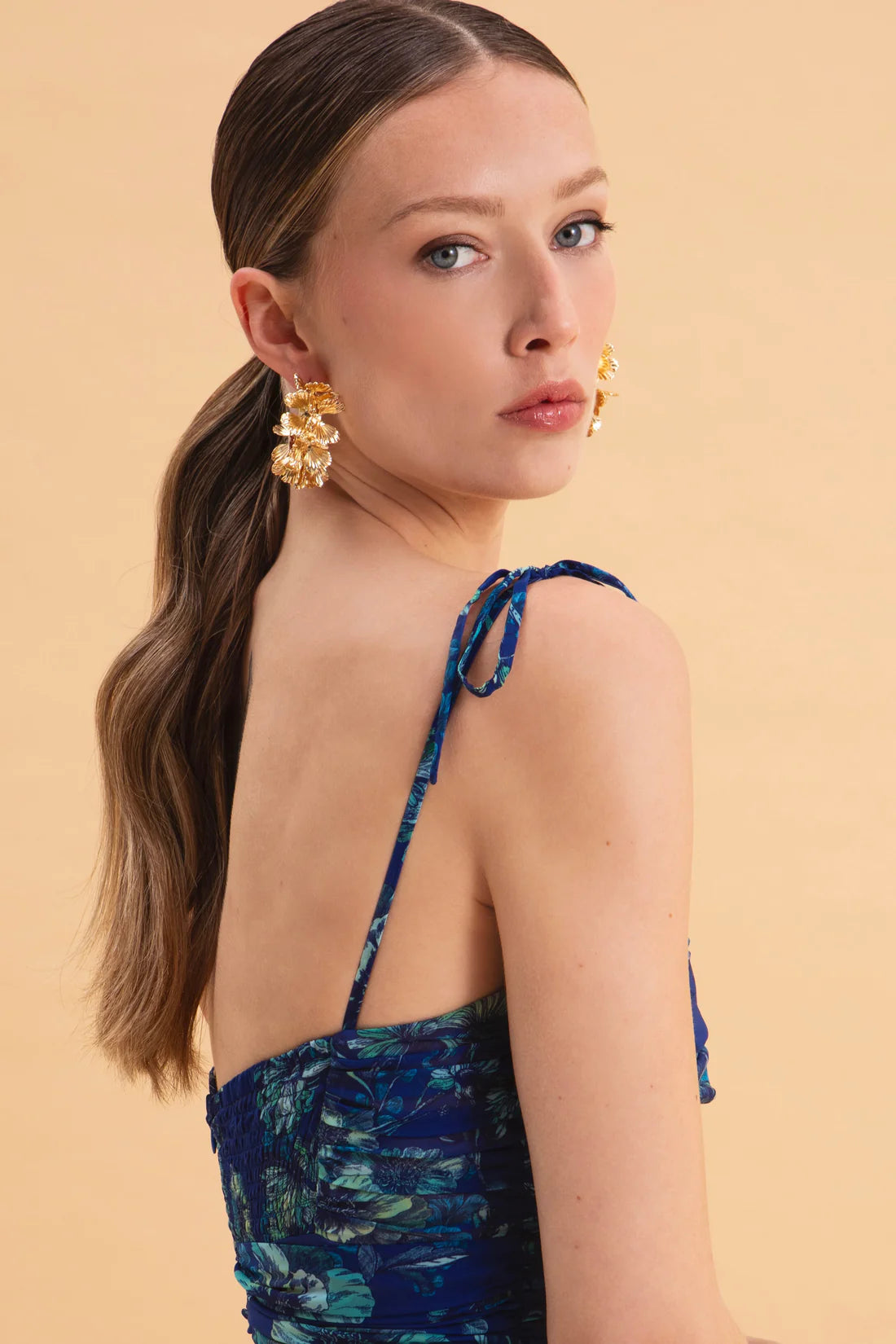 ETHEREAL BLUE MAXI DRESS