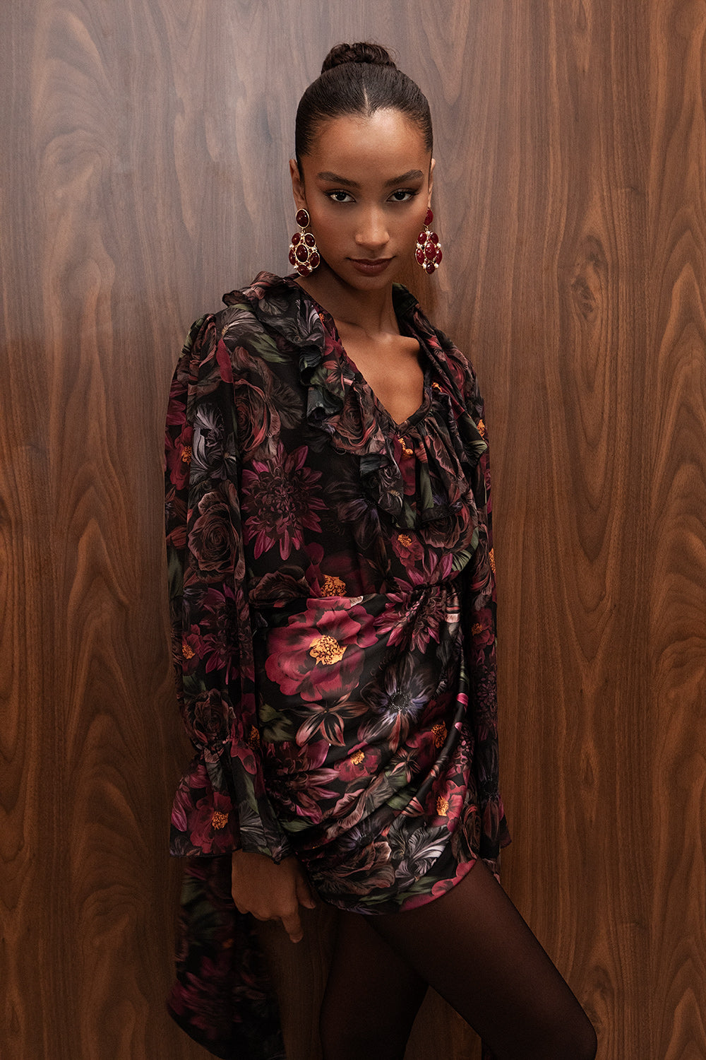 LILITH RUFFLE BLOUSE