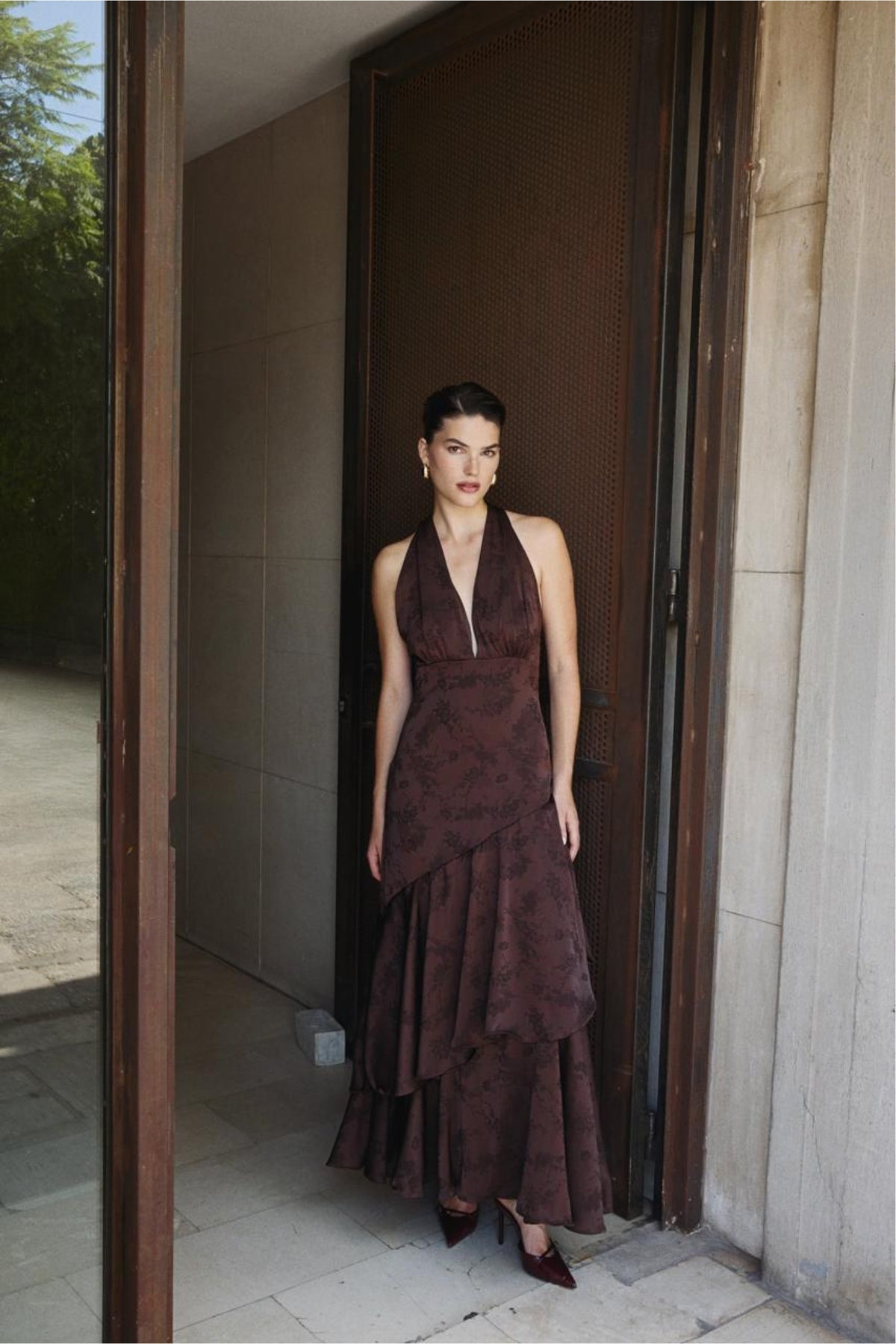BLAIR BROWN LONG DRESS