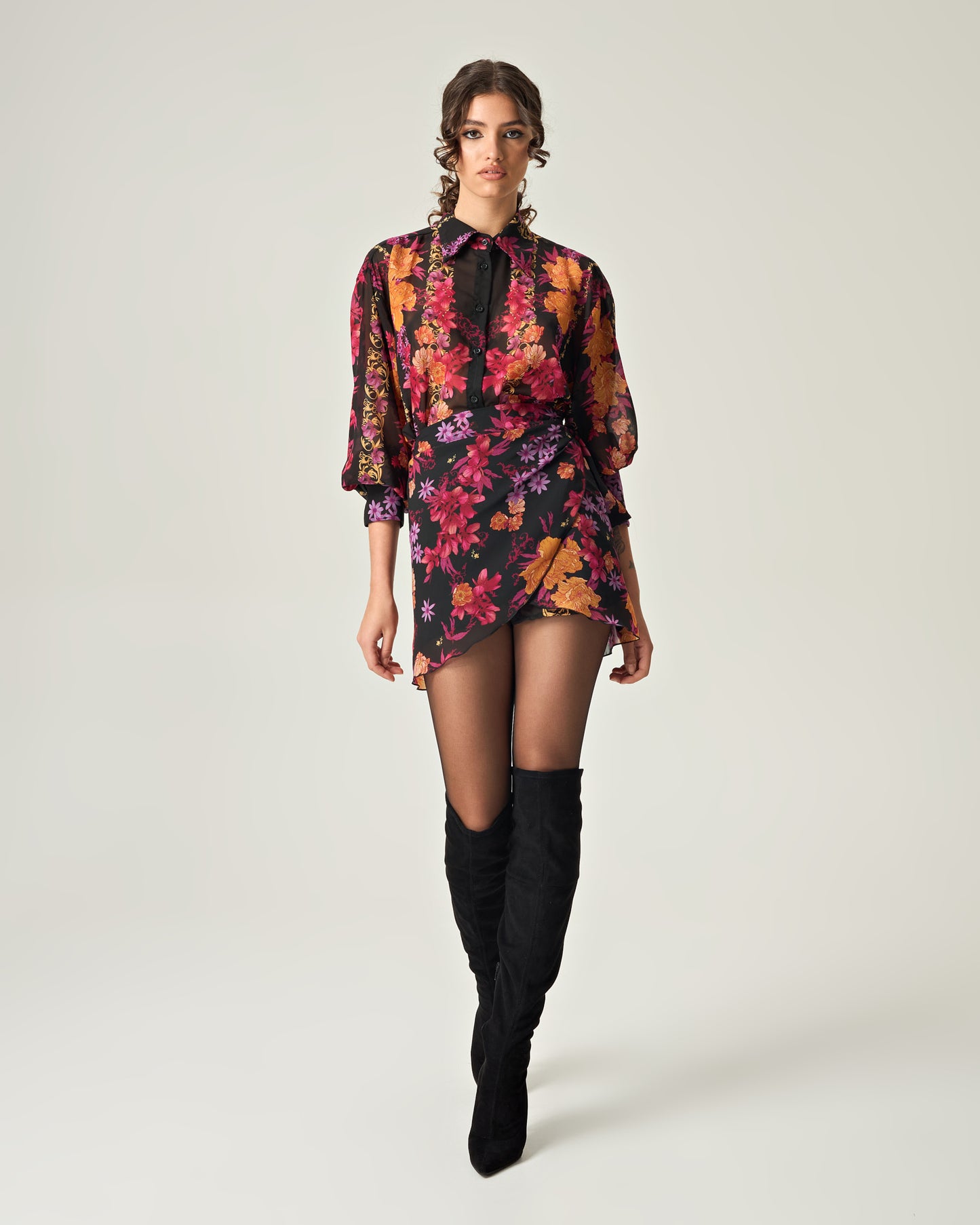 HARVEST BLOOM OVERSIZED SHIRT
