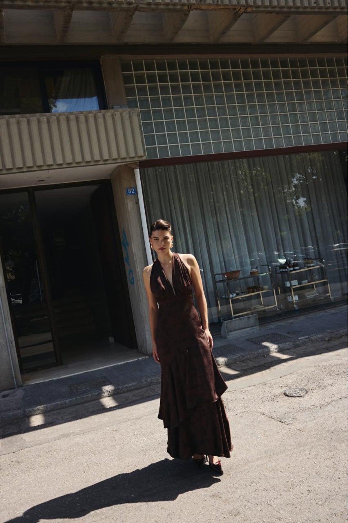 BLAIR BROWN LONG DRESS