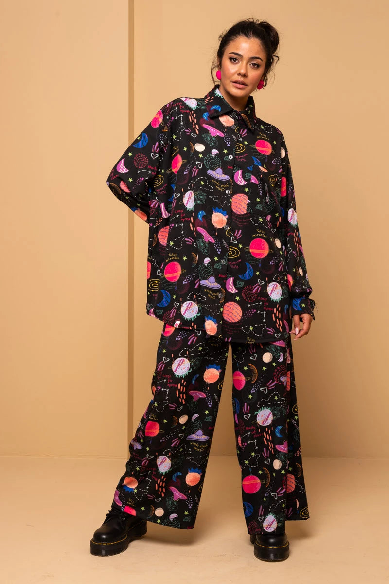 Lisa Pants Claim Your Space με Τσέπες Petit Boutik