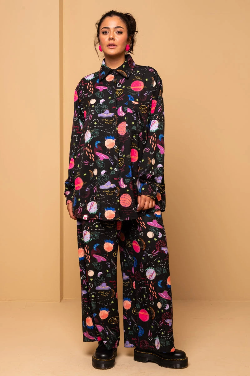 Lisa Pants Claim Your Space με Τσέπες Petit Boutik