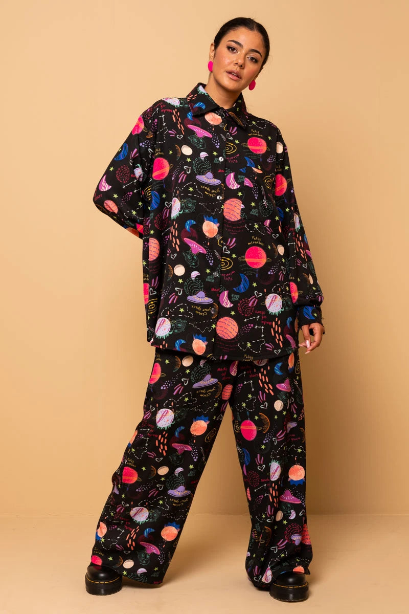 Lisa Pants Claim Your Space με Τσέπες Petit Boutik