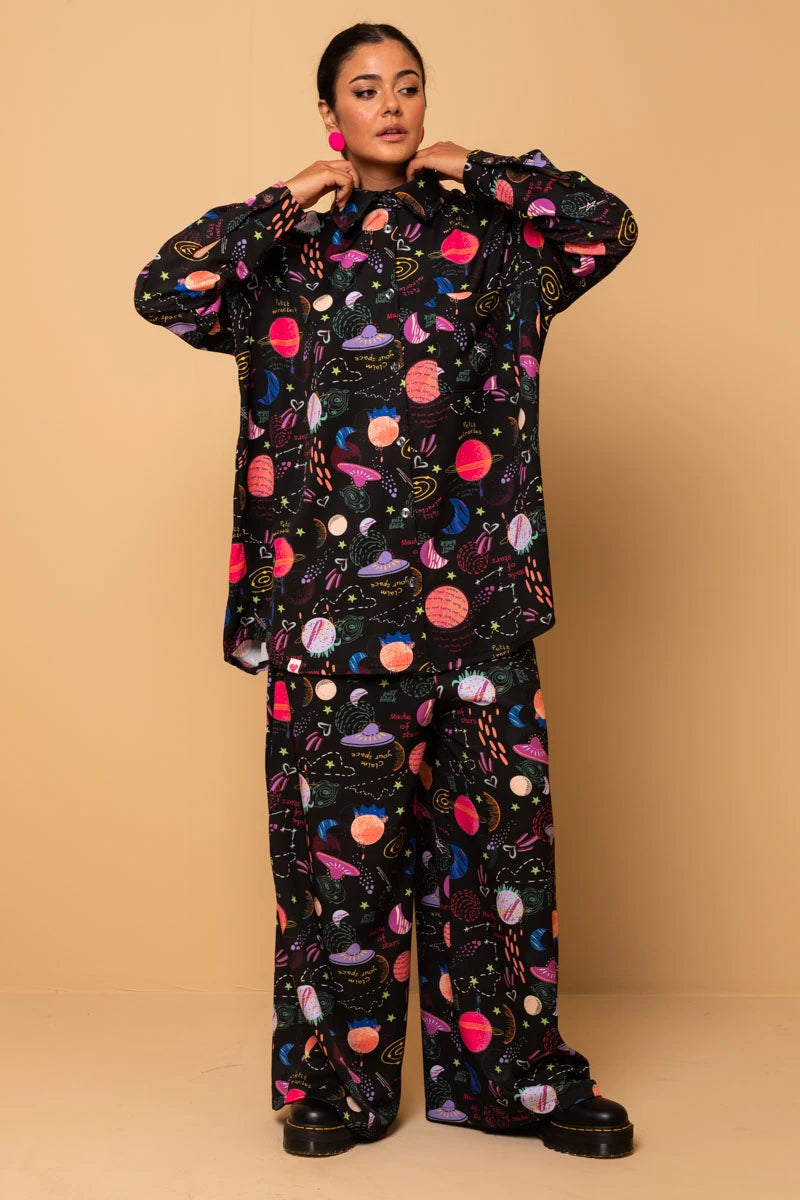 Lisa Pants Claim Your Space με Τσέπες Petit Boutik