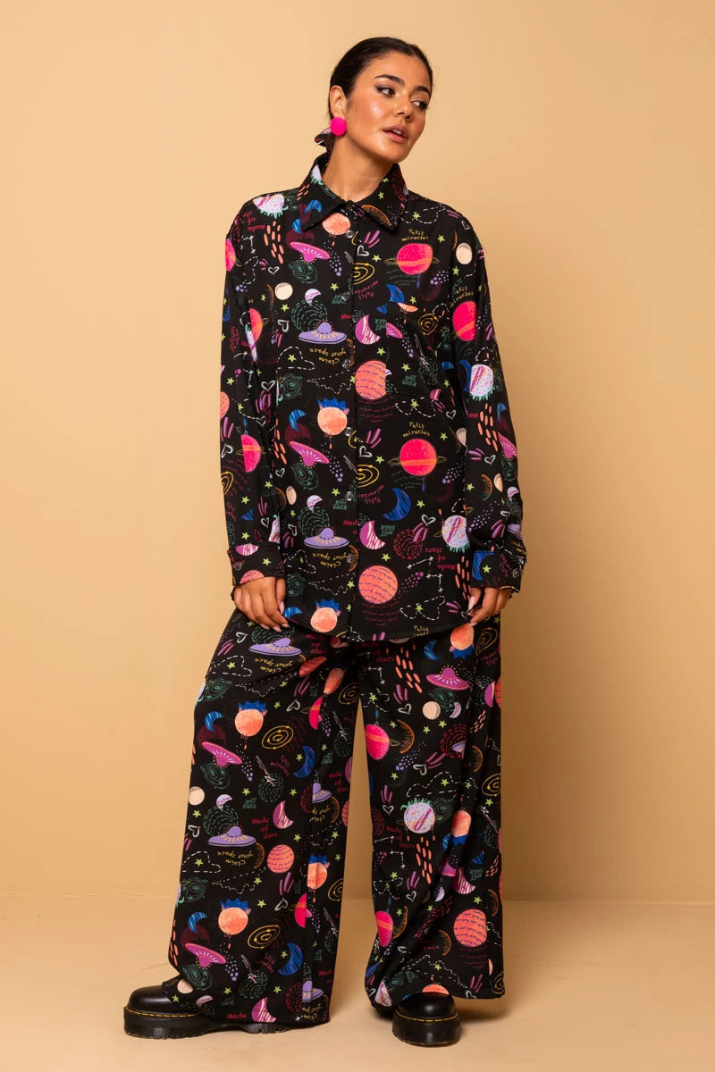 Lisa Pants Claim Your Space με Τσέπες Petit Boutik