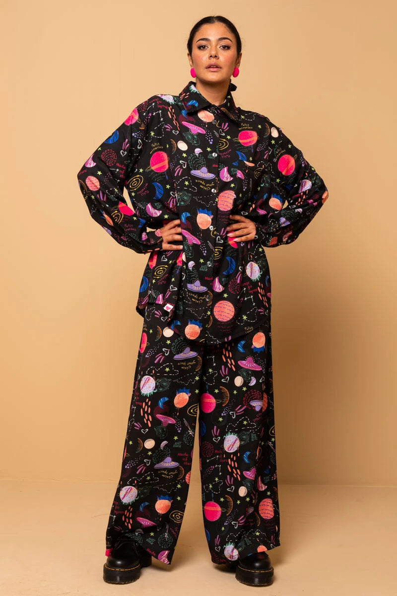 Lisa Pants Claim Your Space με Τσέπες Petit Boutik