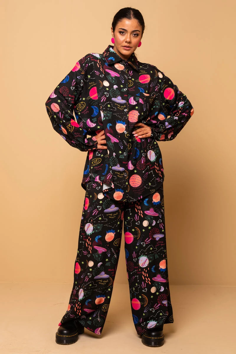 Maya Shirt Claim Your Space Πουκάμισο Petit Boutik