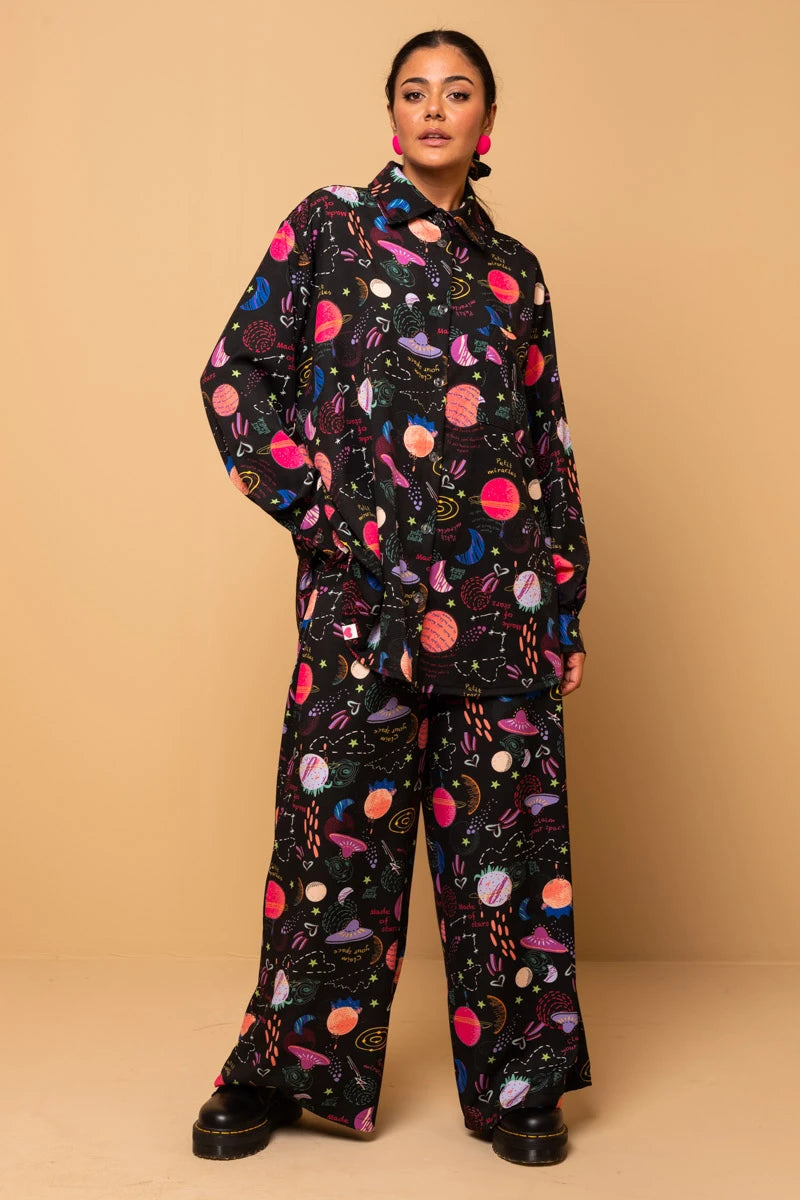 Maya Shirt Claim Your Space Πουκάμισο Petit Boutik