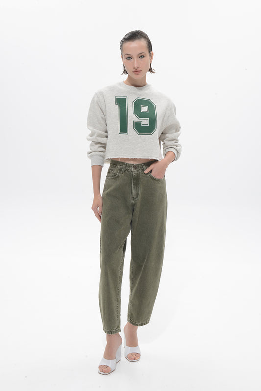 Lima Slouchy Khaki