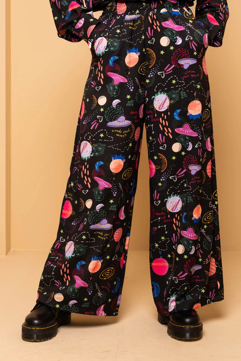 Lisa Pants Claim Your Space με Τσέπες Petit Boutik