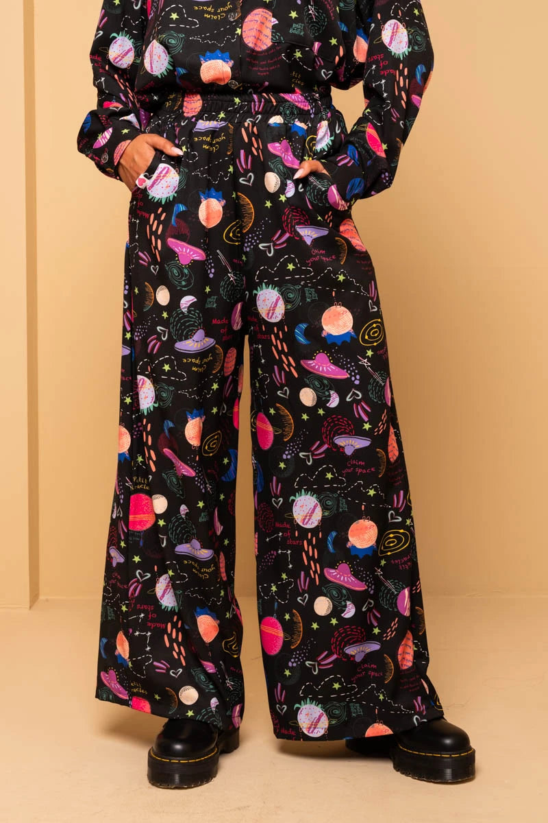 Lisa Pants Claim Your Space με Τσέπες Petit Boutik