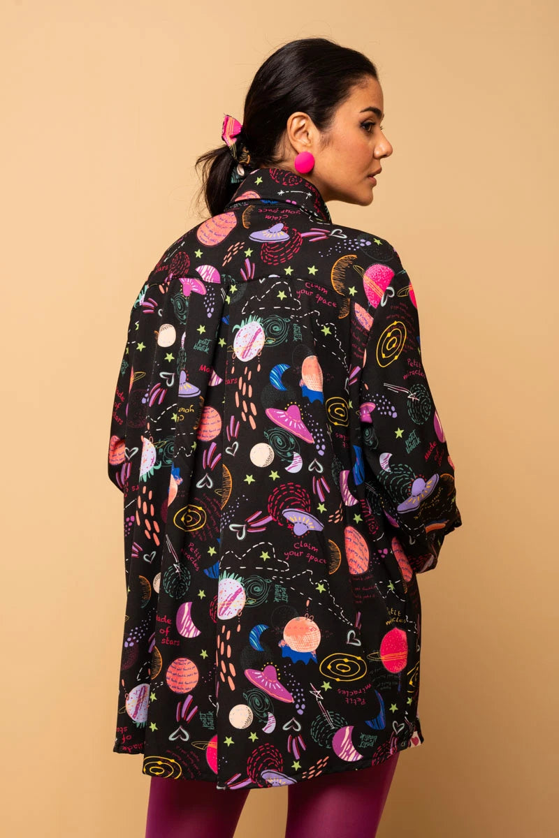 Maya Shirt Claim Your Space Πουκάμισο Petit Boutik