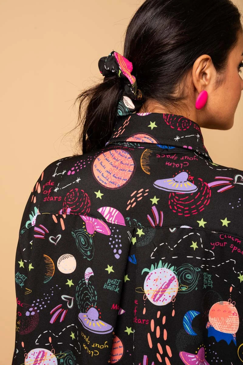 Maya Shirt Claim Your Space Πουκάμισο Petit Boutik