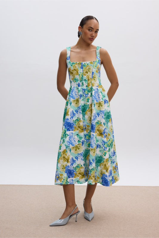Stephania Midi Dress