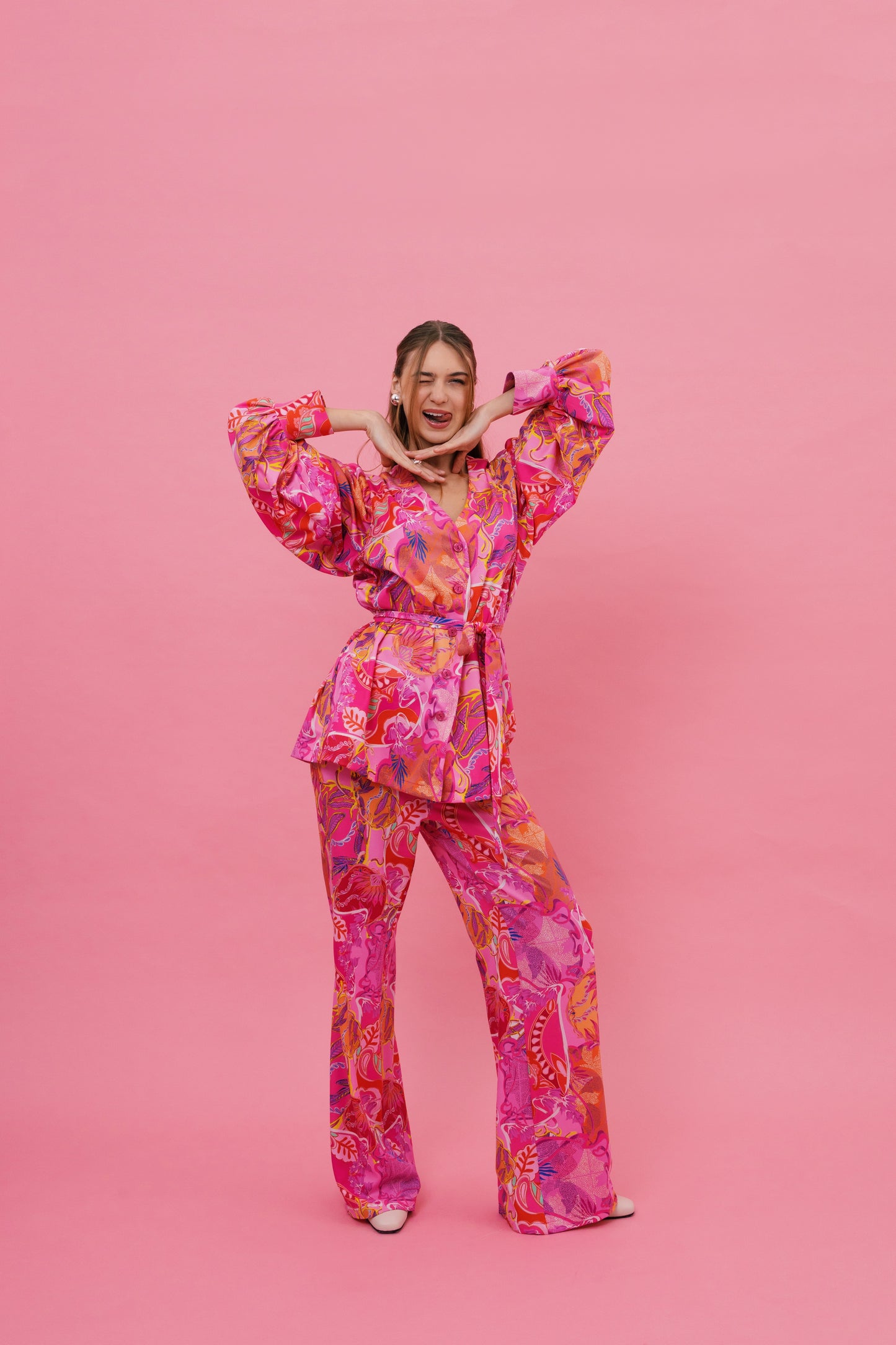 Sara Trousers (Pink)