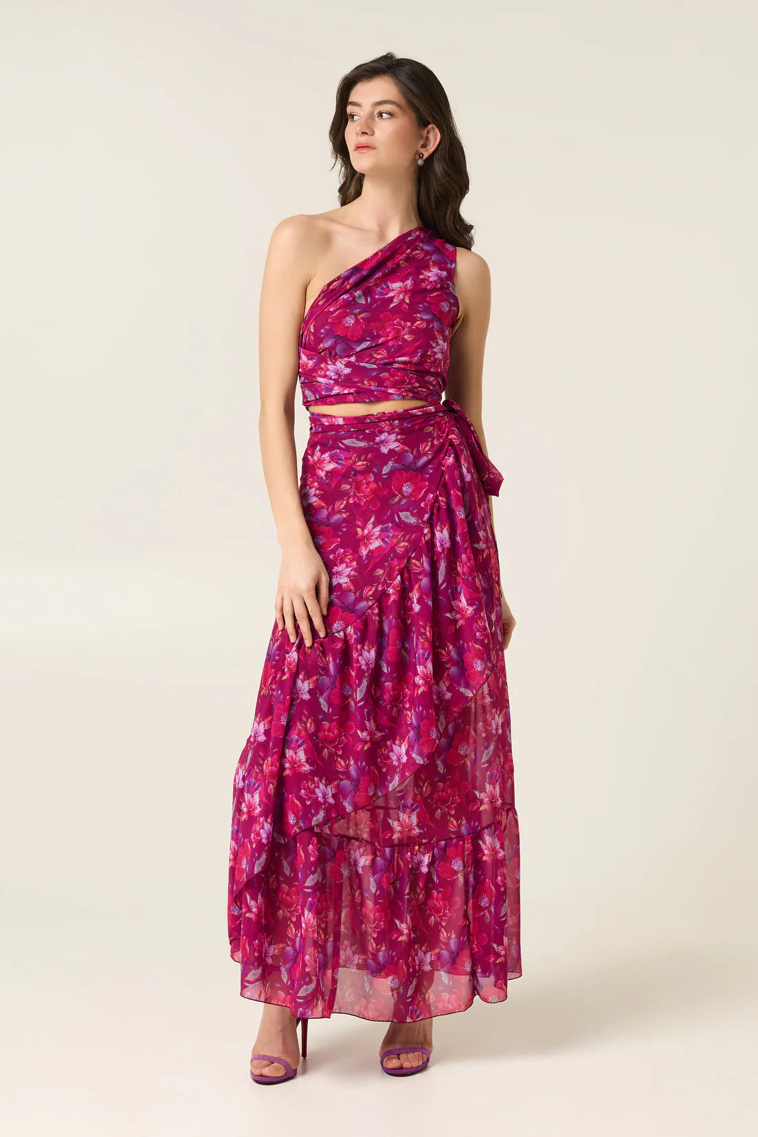 AMANDA ONE SHOULDER POLYMORPHIC TOP