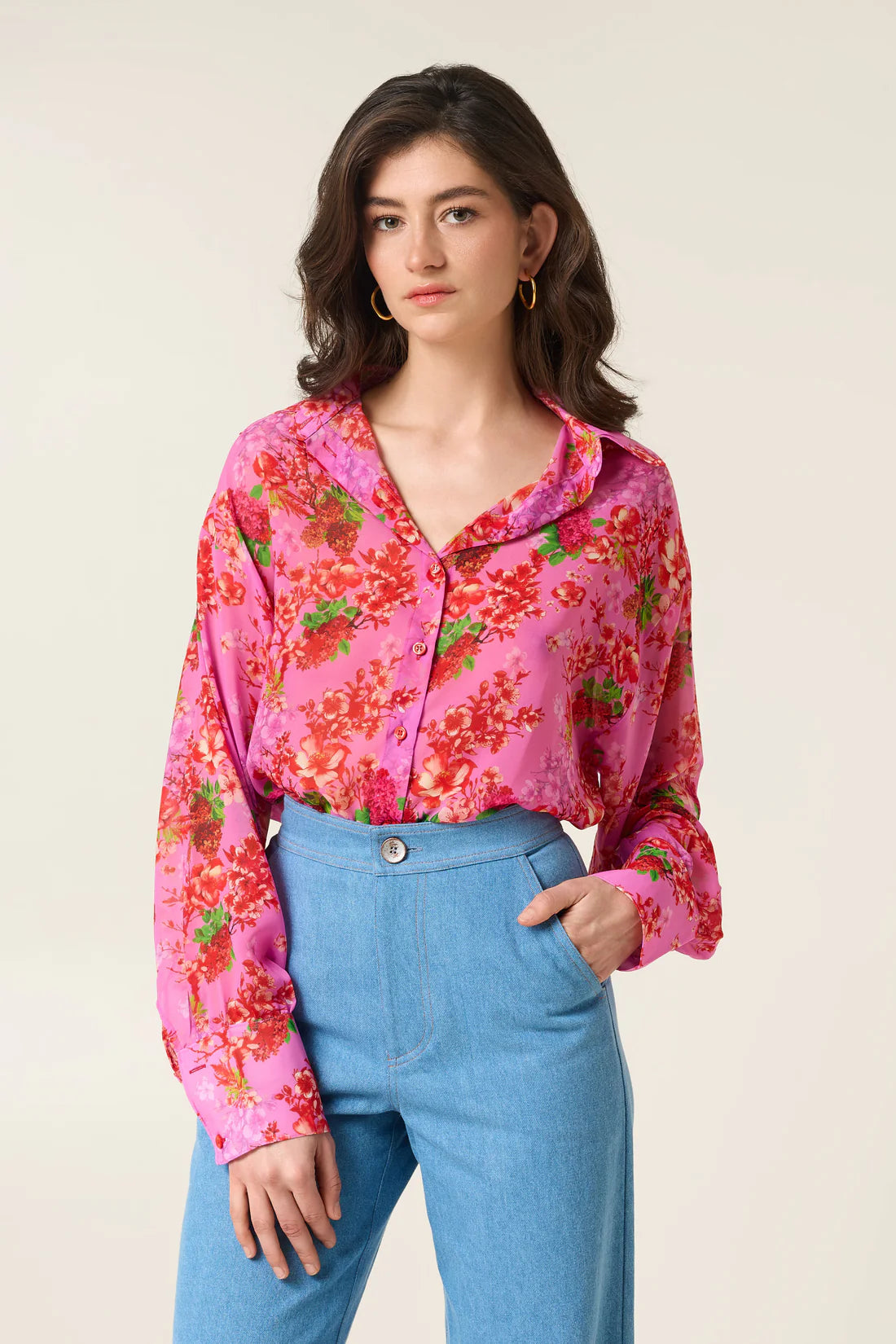 CAMELIA OVERSIZED SHIRT