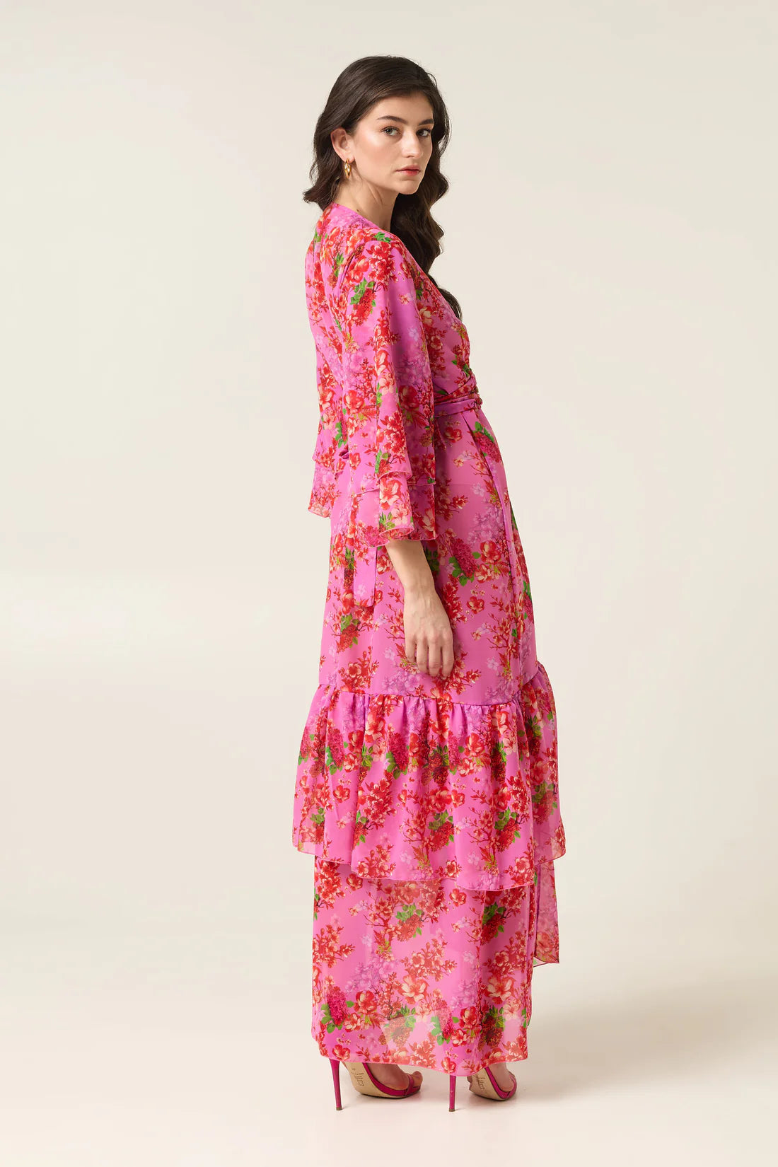 CAMELIA POLYMORPHIC KIMONO DRESS