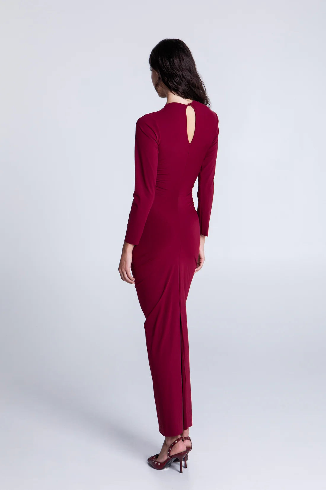 MERLOT NIGHTS DRESS