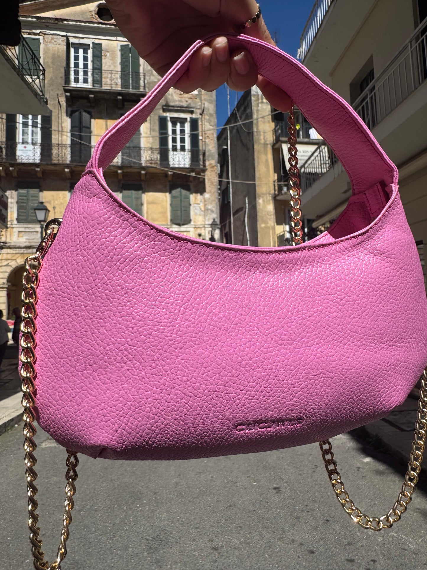 CANDY MINI (bubblegum dolaro genuine leather)