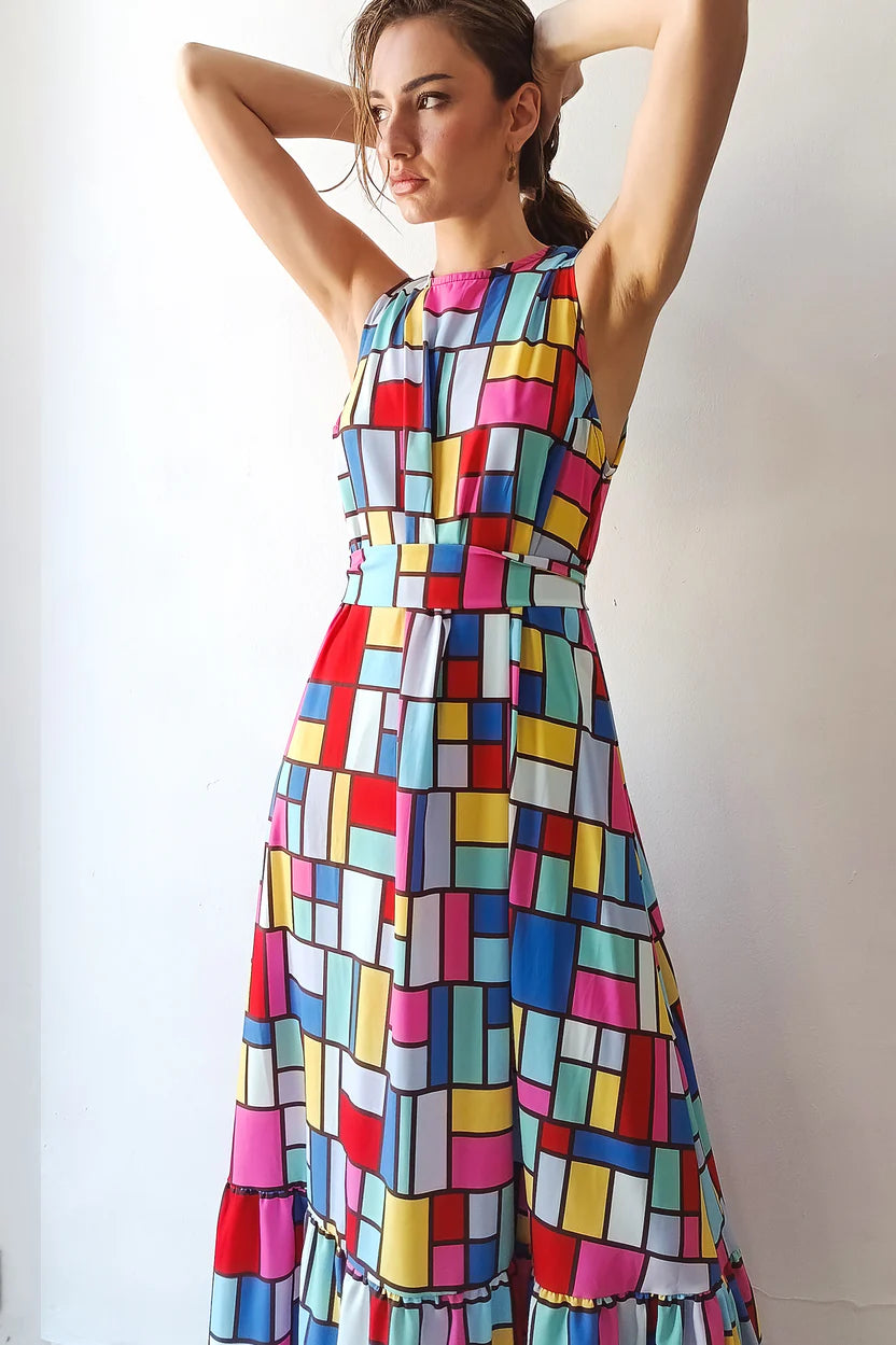 KYMA DRESS (colorful)